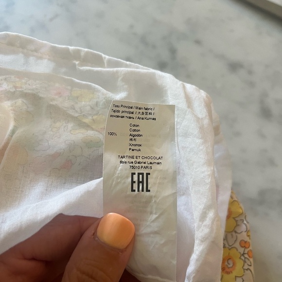 Girls Tartine et Chocolat Floral Skirt Size 8 - Picture 7 of 11